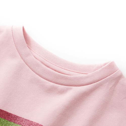 Kids' Dress with Drawstring Light Pink 128 2