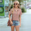 Women'S Short Sleeve Top Gray- L 4