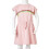 Kids' Dress with Drawstring Light Pink 128 8