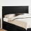 Berkfield Headboard with Headboard Black Oak 140 cm Engineered Wood 1