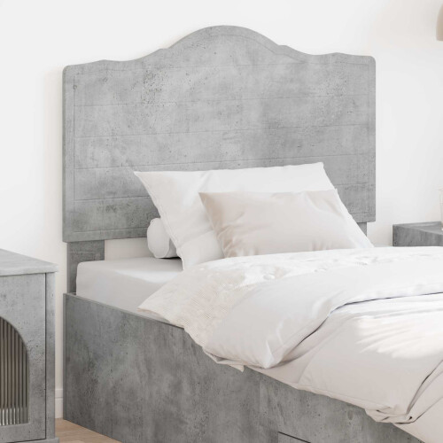 Berkfield Headboard Concrete Grey Engineered wood