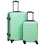 Berkfield Hardcase Trolley Set 2 pcs Mint ABS 1