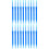 100Pcs Multi-Head Automatic Drip Irrigation Stake Blue for Garden Pots 5