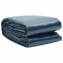 Berkfield Floating PE Solar Pool Film 381 cm Black and Blue