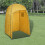 Berkfield Shower WC Changing Tent Yellow 1