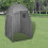 Berkfield Shower WC Changing Tent Grey 1