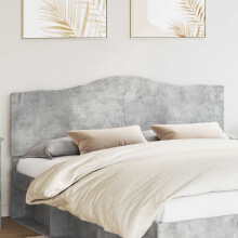 Berkfield Headboard Concrete Grey Engineered wood