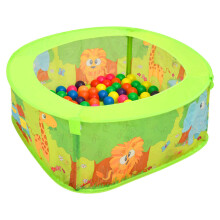 Berkfield Ball Pool with 50 Balls for Kids 75x75x32 cm