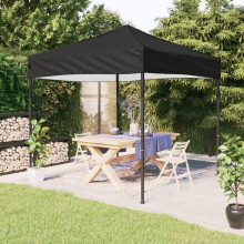 Berkfield Folding Party Tent Black 2x2 m