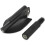 Berkfield Folding Shovel Carbon Steel Black 2