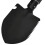 Berkfield Folding Shovel Carbon Steel Black 6