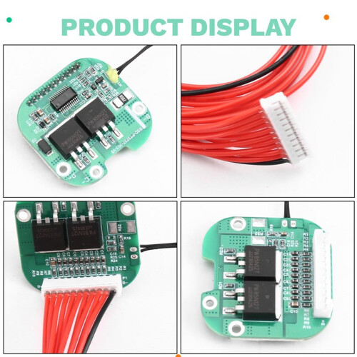 1Set for 10S 36V 15A BMS Split  with Temperature Control for Electric Scooter Lithium 18650 Battery Pack 2