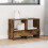 Berkfield Magazine Rack Smoked Oak 68.5 x 30 x 45 cm 1
