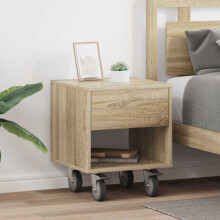 Berkfield Bedside Table 2 pcs Sonoma Oak 40.5 x 40 x 48 cm