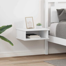 Berkfield Bedside Table 2 pcs White 40 x 31 x 15 cm Engineered Wood