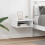 Berkfield Bedside Table 2 pcs White 40 x 31 x 15 cm Engineered Wood 1