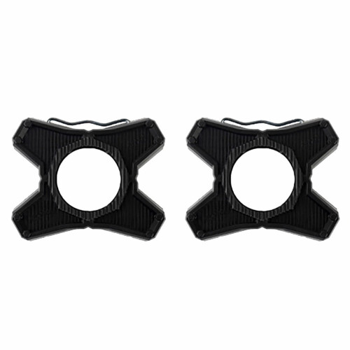 Jacenvly1Pair ABS Pedały rowerowe Konwerter płaski kompatybilny 2