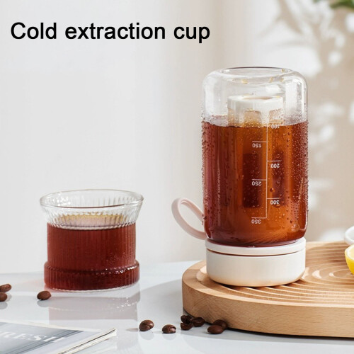 Κύπελλο κρύου καφέ Pnellth450/600ML με φίλτρο κλίμακας Φορητό μπουκάλι τσαγιού ταξιδιού 1