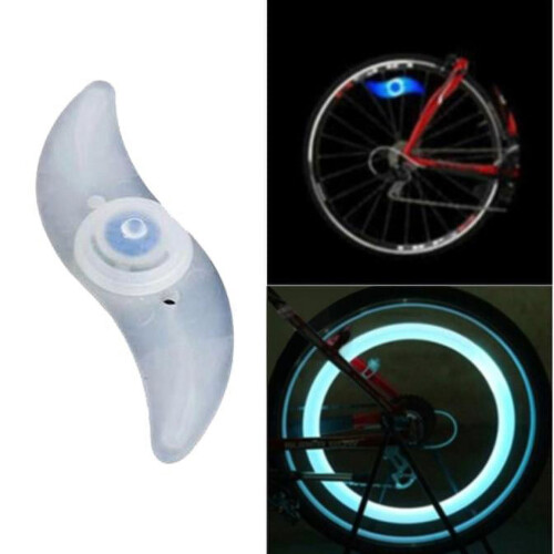 EQWLJWE Bicicletă Spițe Sârmă Anvelopă Roată LED Luminos BU 2