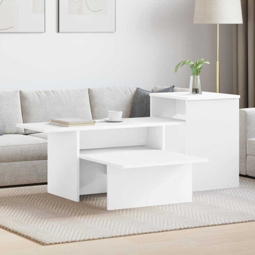Berkfield Console Table White 91.5 x 35 x 38.5 cm Engineered Wood