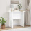 Berkfield Console Table White 93 x 40 x 75 cm Engineered Wood 1