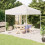 Berkfield Folding Party Tent White 3x3 m 1