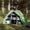 Berkfield Storage Tent 9 Compartments Green Waterproof 1
