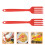 2Pièces Multi-Usage Silicone Rouge Confortables 10