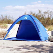 Berkfield Beach Tent Azure Blue Waterproof