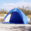 Berkfield Beach Tent Azure Blue Waterproof 1