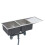 Berkfield Handmade Kitchen Sink Stainless Steel 4