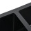 Berkfield Handmade Kitchen Sink Black Stainless Steel 6