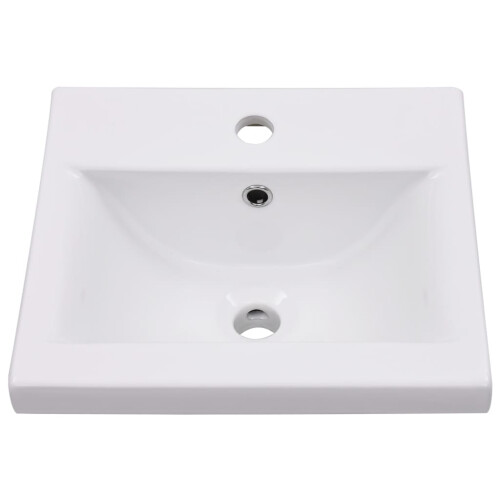 Built-in Basin 42x39x18 cm Ceramic White 2