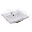 Built-in Basin 42x39x18 cm Ceramic White 7
