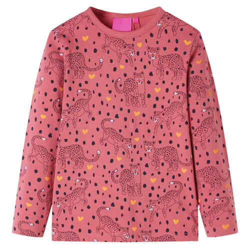 Kids' Pyjamas with Long Sleeves Old Pink 104 1