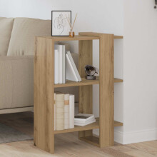 Berkfield Bookshelf Artisan Oak 52 x 25 x 71.5 cm Engineered Wood