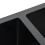 Berkfield Handmade Kitchen Sink Black Stainless Steel 6