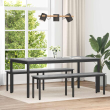 Berkfield Bench Grey Sonoma 160 x 35 x 45 cm Engineered Wood
