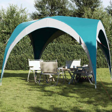 Berkfield Party Tent Green Waterproof