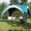Berkfield Party Tent Green Waterproof 1