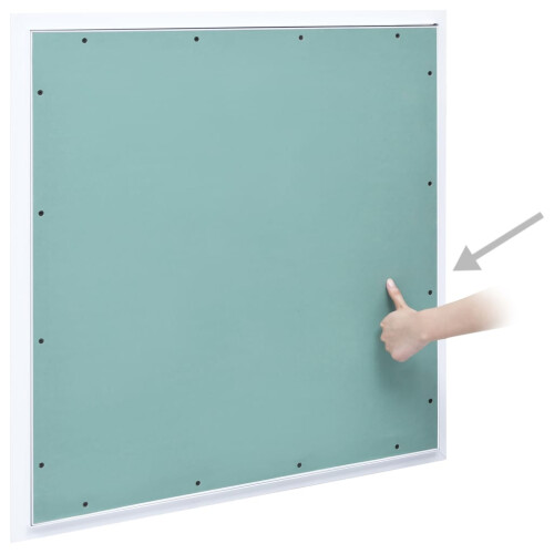 Berkfield Access Panel with Aluminium Frame and Plasterboard 600x600 mm 2