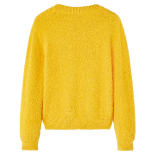 Kids' Sweater Knitted Dark Ochre 104 1