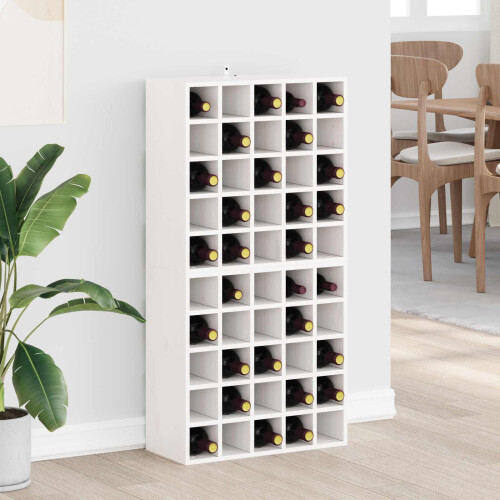 Berkfield Wine Rack 2 pcs White 56 x 25 x 56 cm Solid Pine Wood