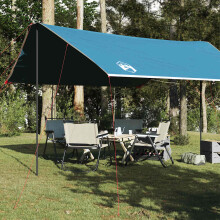 Berkfield Camping Tarp Blue 460x305x210 cm Waterproof