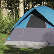 Berkfield Camping Tent Dome 2-Person Blue Waterproof