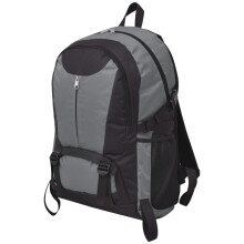 Berkfield Hiking Backpack 40 L Black and Grey