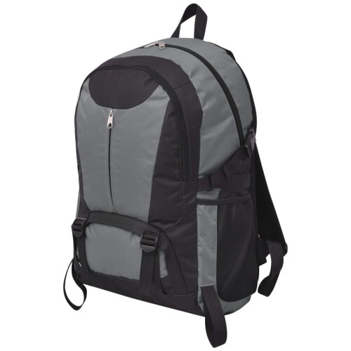 Berkfield Hiking Backpack 40 L Black and Grey