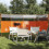 Berkfield Camping Windbreak Orange 366x152x152 cm Waterproof 1