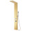 Berkfield Shower Panel System Stainless Steel 201 Gold 3