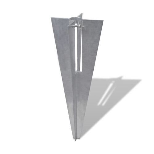 Berkfield Fence Post Spikes 2 pcs Steel 2